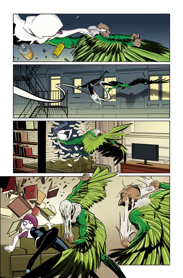 Spider-Gwen vs Vulture 03
