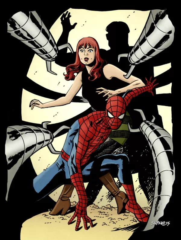MD_Chris Samnee Spidey&MJ vs DocOc