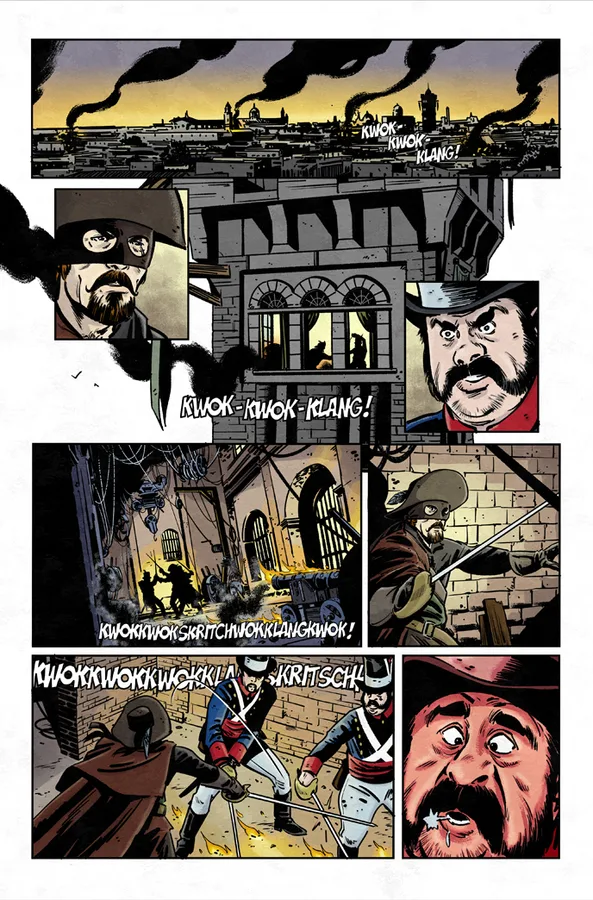 EL ZORRO nª1 - by Jorge Fornés (WHITE)